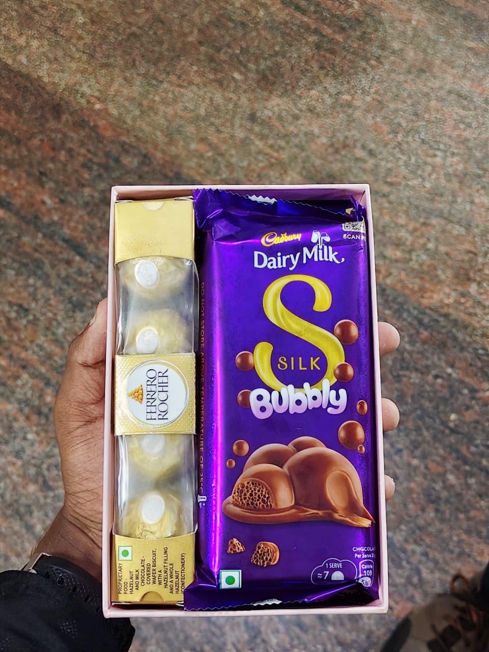 Silk & Ferrero Chocolate Box